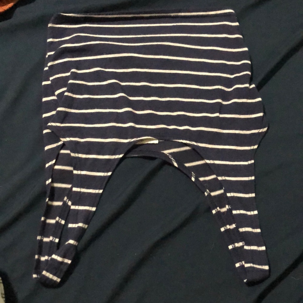 striped crop top